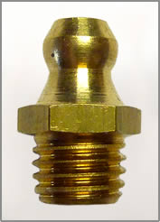 5/16"-24 UNF BRASS GREASE FITTING