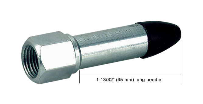 Rubber Tipped Grease Gun Adapter