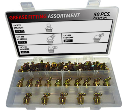 GREASE FITTING ASSORTMENT KITS