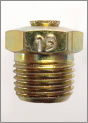 1/8" PTF Pressure Relief Grease Fittings