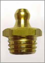 12MM x 1.5MM BRASS GREASE FITTING
