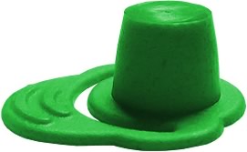 GREEN GREASE FITTING CAP