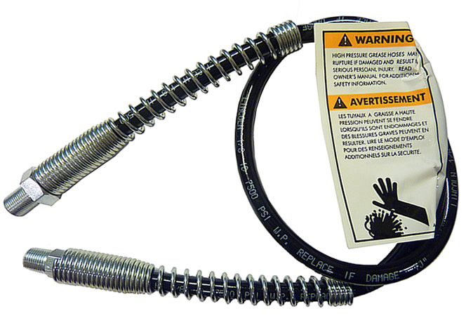36" Heavy Duty Hose with Spring Guards